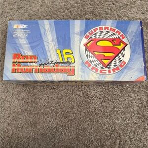 Nascar Superman Racing Car - Blue and Red